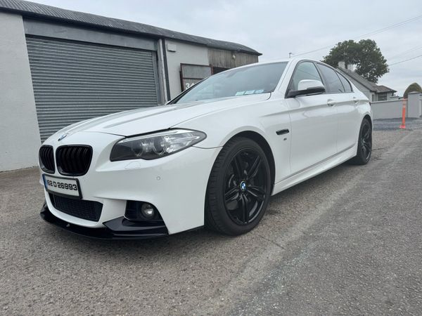 BMW 5-Series Saloon, Diesel, 2016, White
