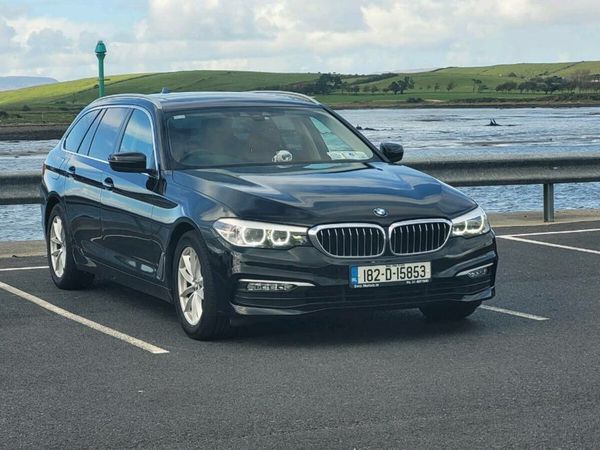 BMW 5-Series Estate, Diesel, 2018, Black