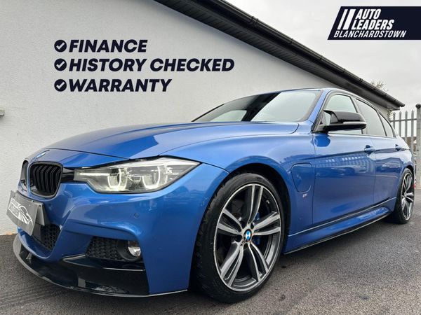 BMW 3-Series Saloon, Petrol Plug-in Hybrid, 2017, Blue