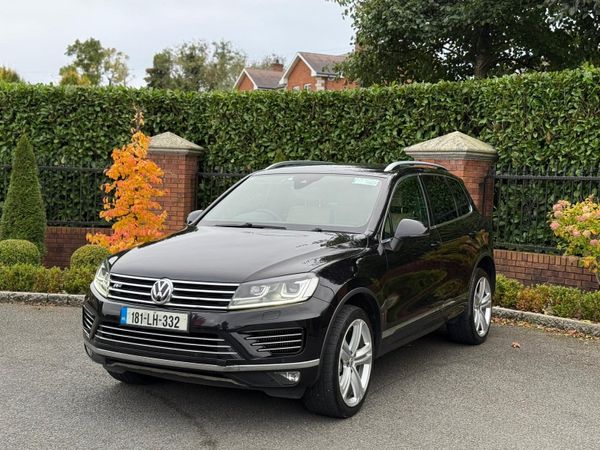 Volkswagen Touareg SUV, Diesel, 2018, Black