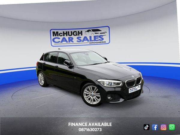BMW 1-Series Hatchback, Diesel, 2017, Black
