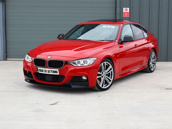 BMW 3-Series Saloon, Petrol, 2013, Red