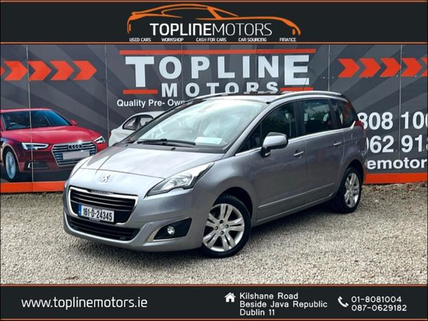 Peugeot 5008 MPV, Diesel, 2016, Grey