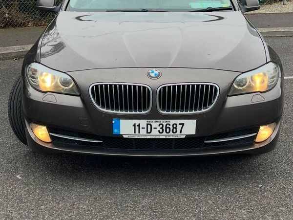 BMW 5-Series Saloon, Diesel, 2011, Brown