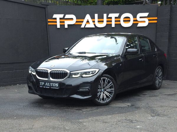 BMW 3-Series Saloon, Petrol Hybrid, 2020, Black