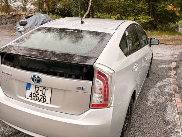 Toyota Prius Hatchback, Petrol Hybrid, 2012, Silver
