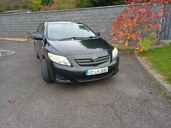 Toyota Corolla Saloon, Petrol, 2007, Black