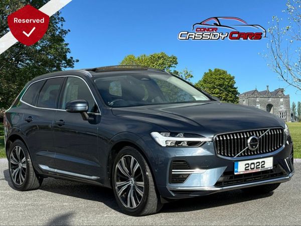 Volvo XC60 Estate, Petrol Hybrid, 2022, Blue