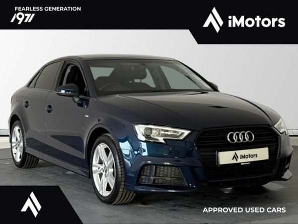 Audi A3 Saloon, Petrol, 2019, Blue