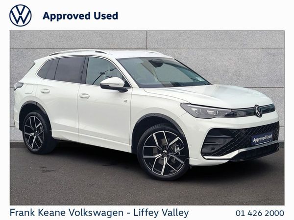 Volkswagen Tiguan SUV, Petrol Hybrid, 2025, White