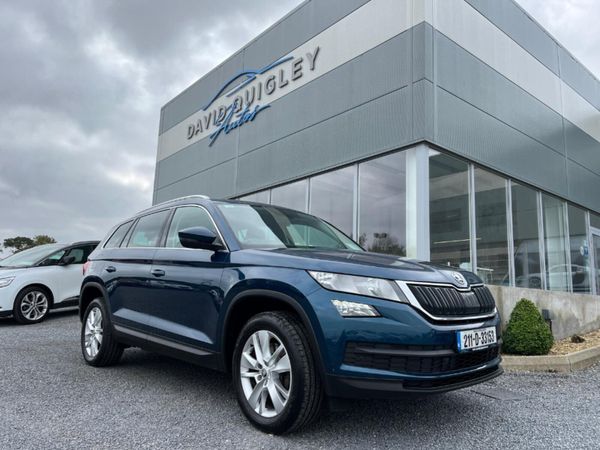 Skoda Kodiaq Estate, Diesel, 2021, Blue