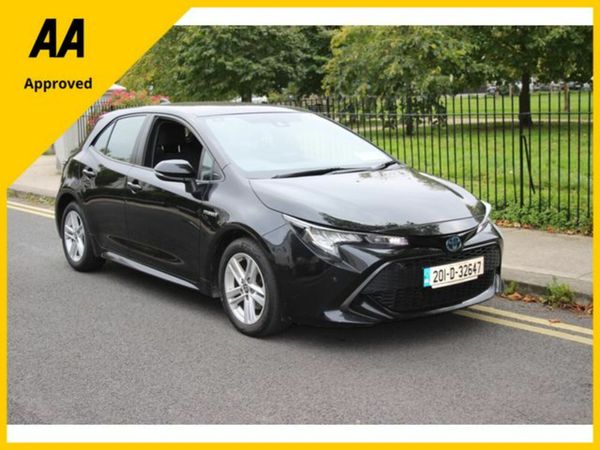 Toyota Corolla Hatchback, Petrol Hybrid, 2020, Black