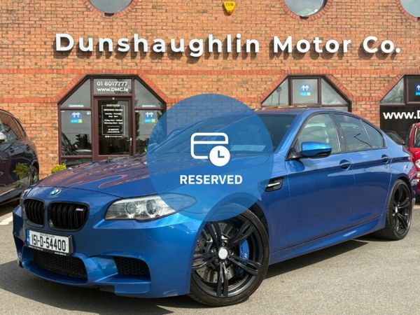 BMW M5 Saloon, Petrol, 2015, Blue