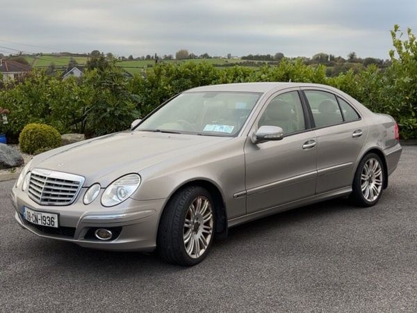 Mercedes-Benz E-Class Saloon, Petrol, 2008, Silver