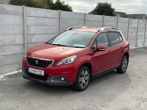 Peugeot 2008 Estate, Diesel, 2017, Red