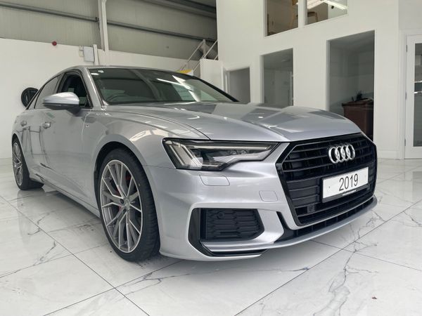 Audi A6 Saloon, Diesel Hybrid, 2019, Silver