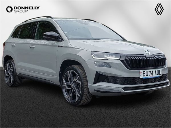 Skoda Karoq Estate, Petrol, 2024, Grey
