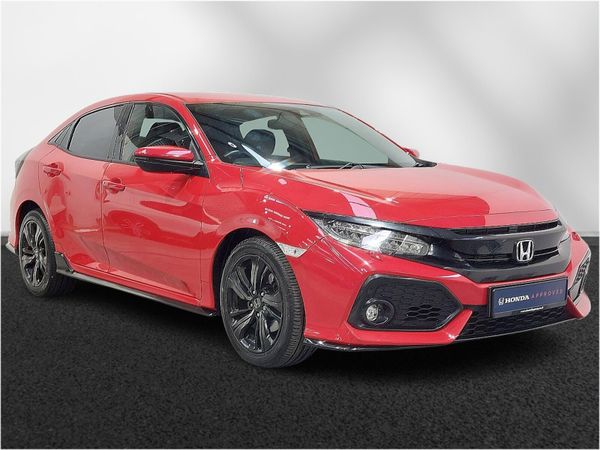 Honda Civic Hatchback, Petrol, 2019, Red