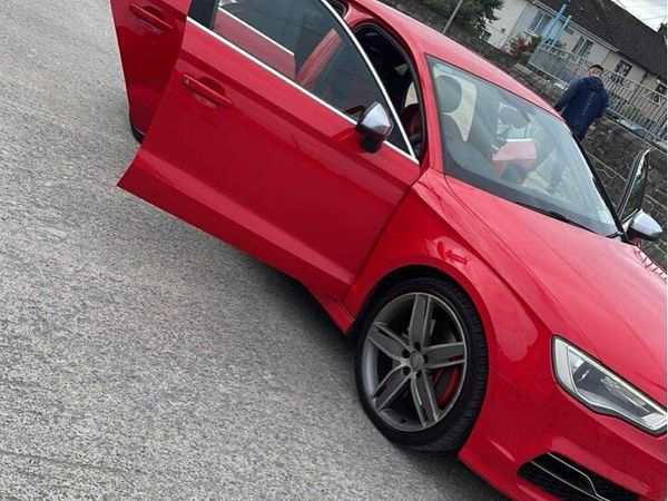 Audi S3 Saloon, Petrol, 2014, Red