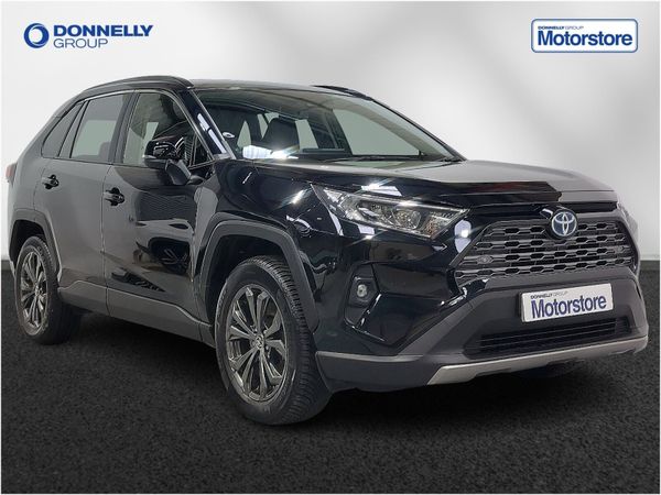 Toyota RAV4 Estate, Petrol Hybrid, 2022, Black