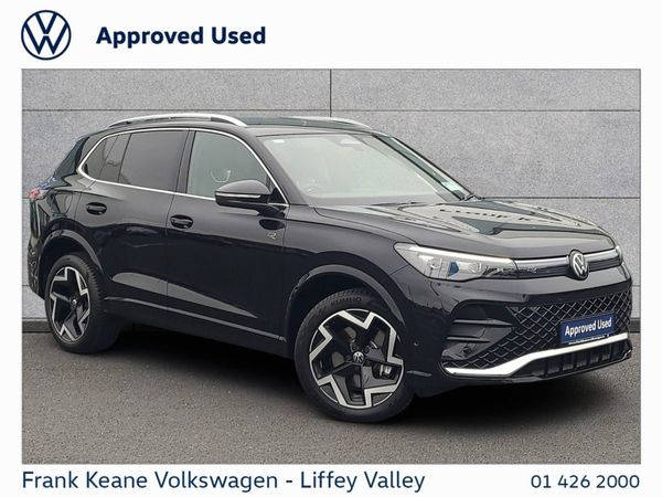 Volkswagen Tiguan SUV, Petrol Hybrid, 2024, Black