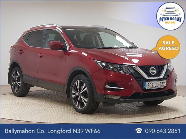 Nissan Qashqai MPV, Diesel, 2020, Red