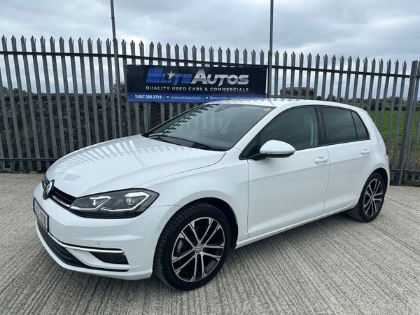 Volkswagen Golf Hatchback, Diesel, 2019, White