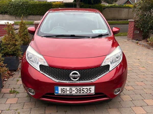 Nissan Note MPV, Petrol, 2016, Red