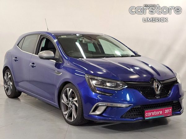 Renault Megane Hatchback, Petrol, 2017, Blue