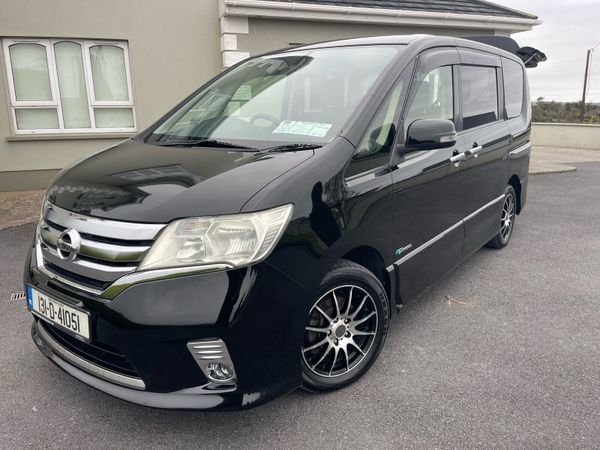 Nissan Serena MPV, Petrol Hybrid, 2013, Black
