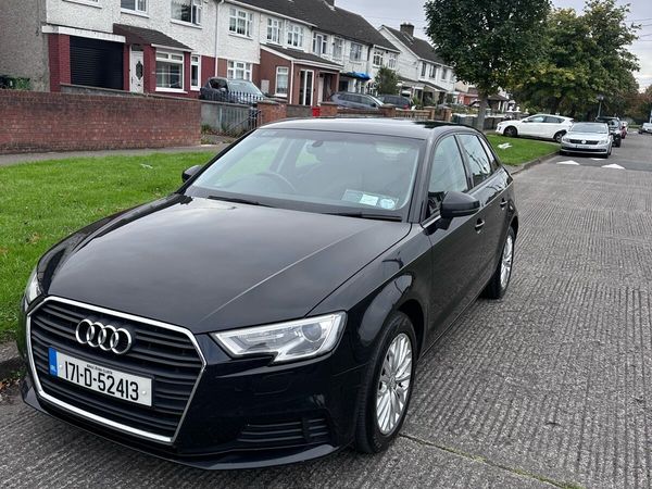 Audi A3 Hatchback, Diesel, 2017, Black