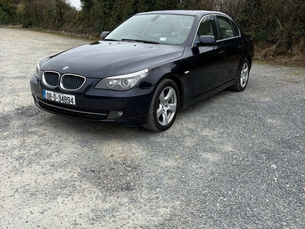 BMW 5-Series Saloon, Diesel, 2008, Blue