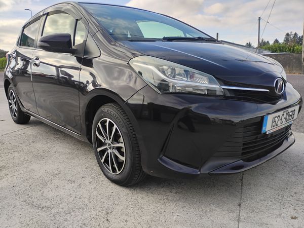 Toyota Vitz Hatchback, Petrol, 2015, Black