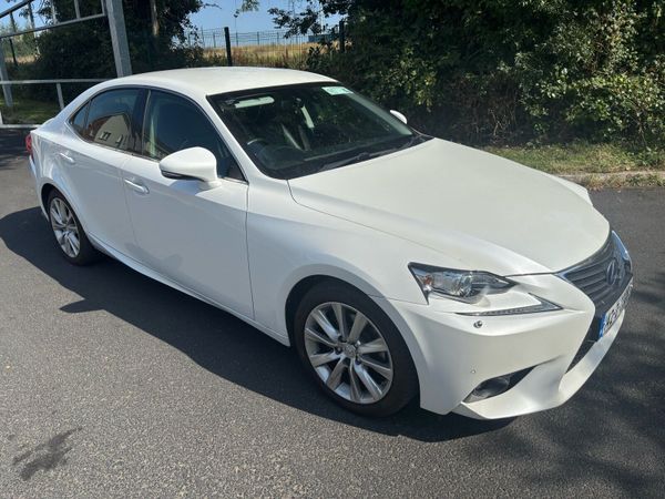 Lexus IS Saloon, Petrol Hybrid, 2014, White