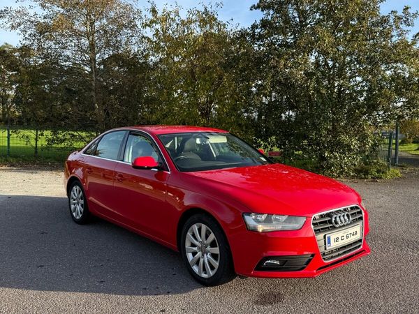 Audi A4 Saloon, Diesel, 2012, Red
