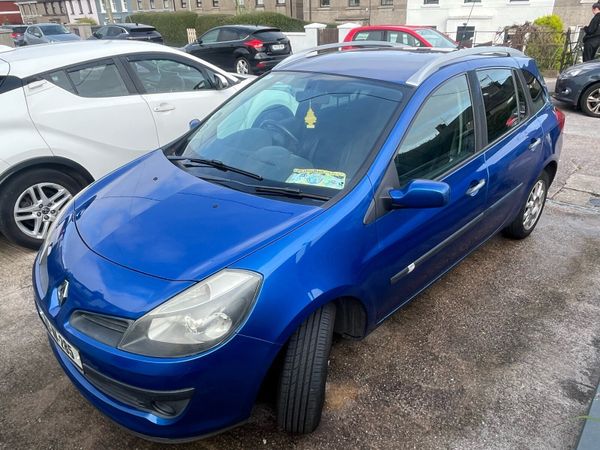 Renault Clio Estate, Petrol, 2009, Blue