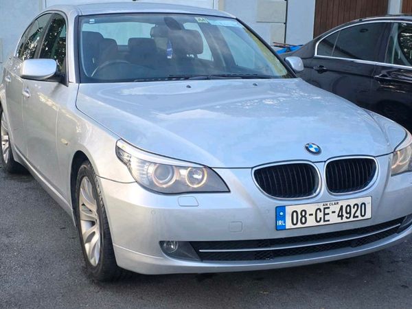 BMW 5-Series Saloon, Diesel, 2008, Silver