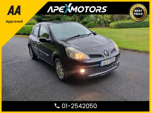 Renault Clio Hatchback, Petrol, 2006, Black