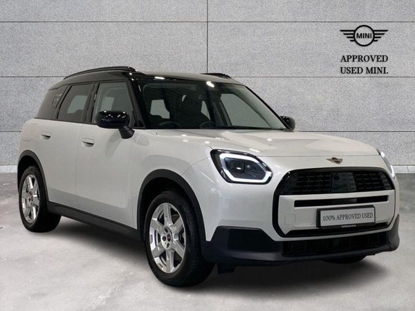 Mini Countryman SUV, Petrol Hybrid, 2024, White