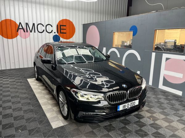 BMW 5-Series Saloon, Diesel, 2018, Black