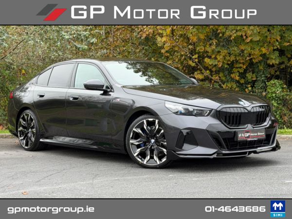 BMW 5-Series Saloon, Petrol Plug-in Hybrid, 2025, Grey