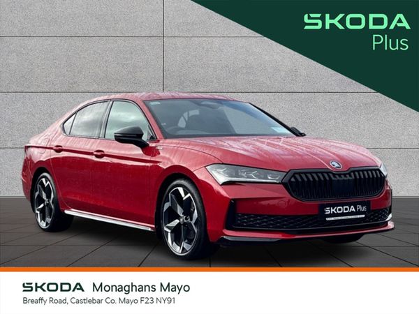 Skoda Superb Saloon, Diesel, 2025, Red