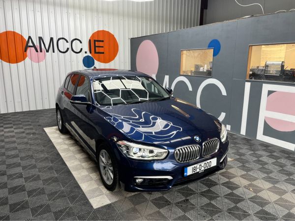 BMW 1-Series Hatchback, Petrol, 2018, Blue