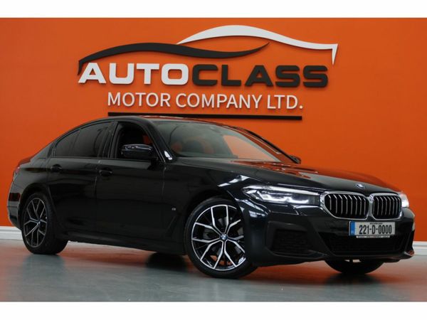 BMW 5-Series Saloon, Diesel, 2022, Black