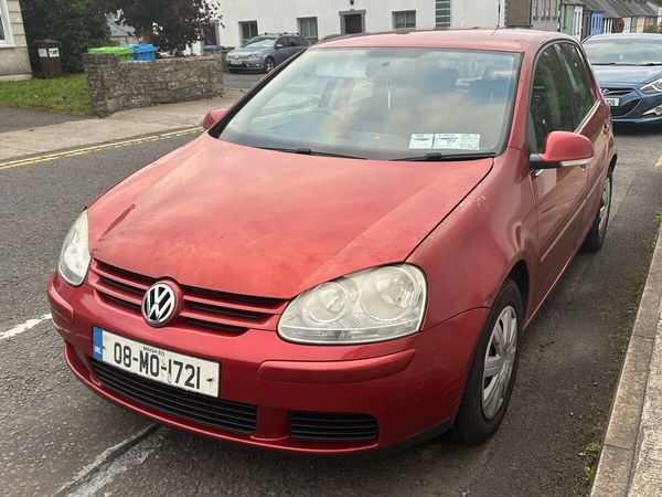 Volkswagen Golf Hatchback, Petrol, 2008, Red