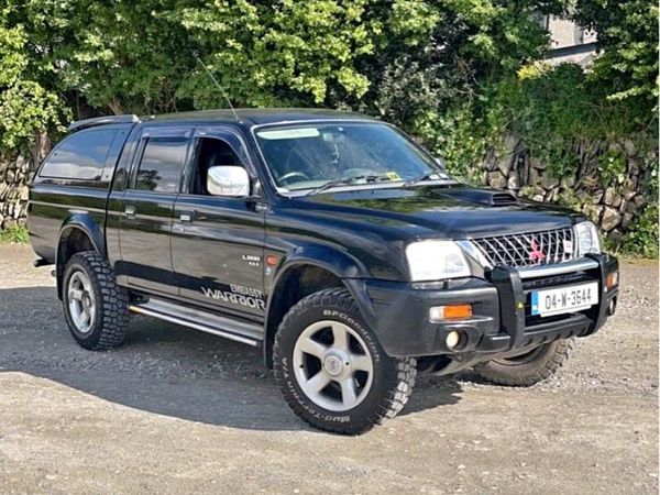 Mitsubishi L200 Crew Cab, Diesel, 2004, Black