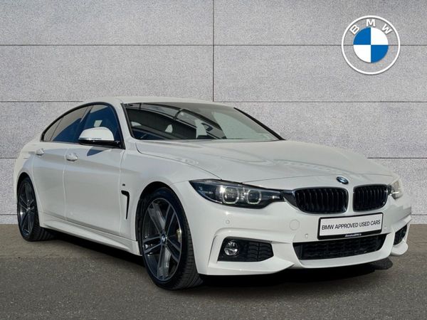 BMW 4-Series Hatchback, Petrol, 2019, White