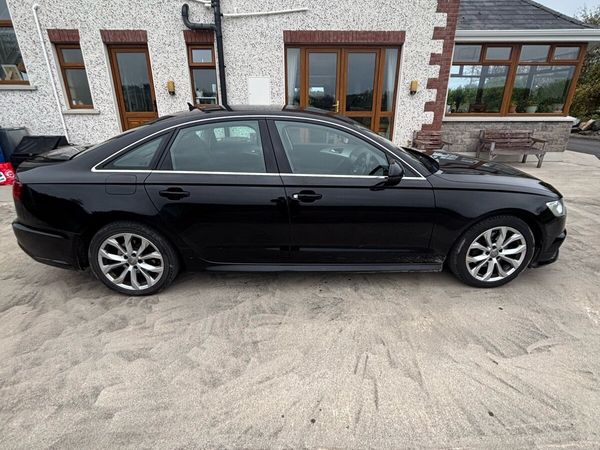 Audi A6 Saloon, Diesel, 2017, Black