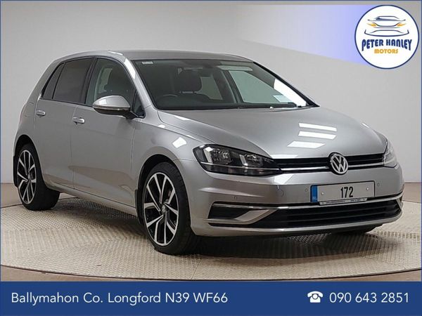 Volkswagen Golf Hatchback, Petrol, 2017, Silver