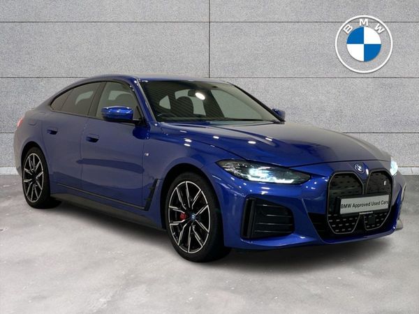 BMW i4 Hatchback, Electric, 2022, Blue